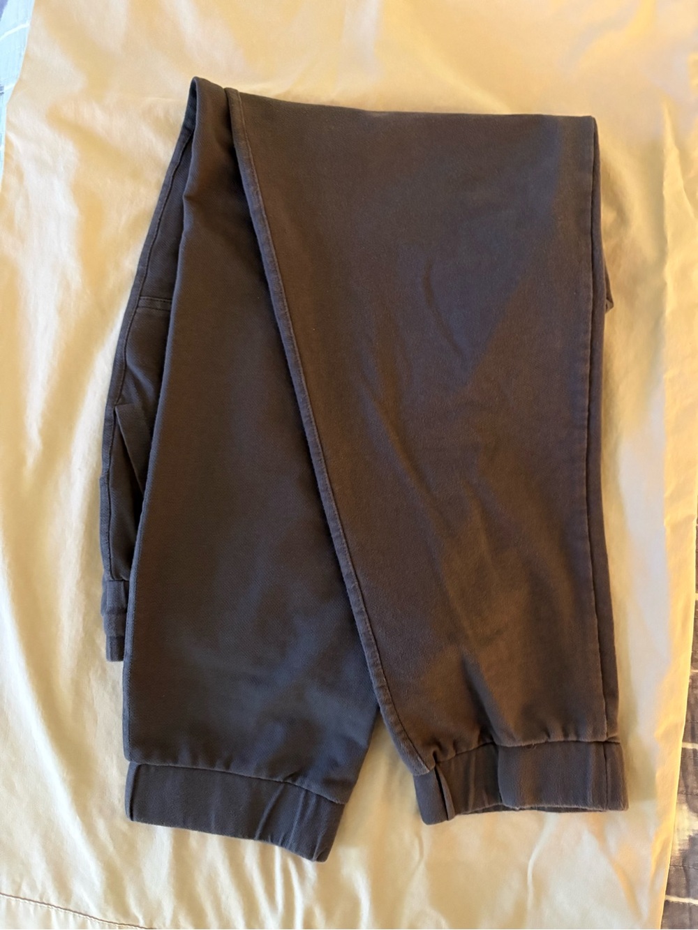 32 DEGREES Cool Women’s Twill ‘Olive Green’ Jogger Pants Sz L. - Picture 5 of 6